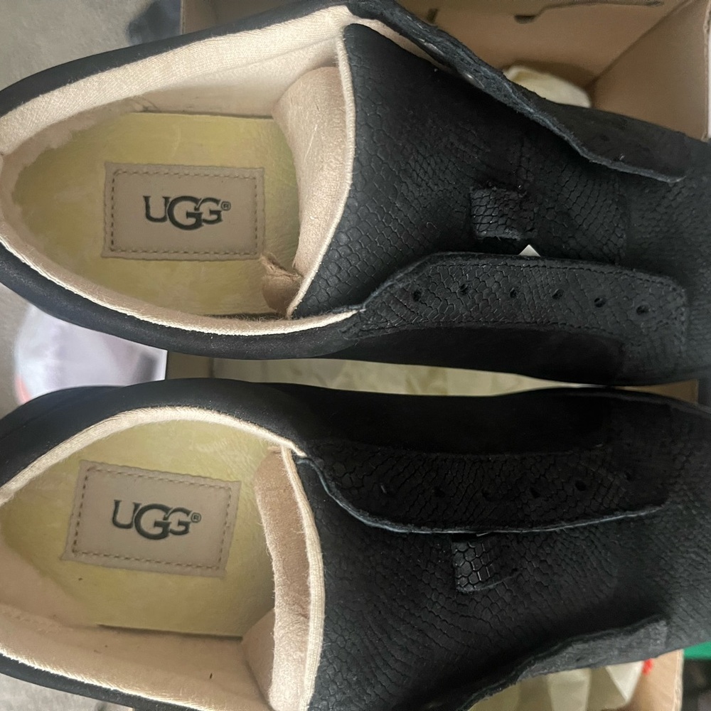 UGG Black Textured